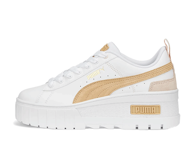 プーマ ウィメンズ メイズ ウェッジ パステル ホワイト " プーマホワイト ライト-サンド"