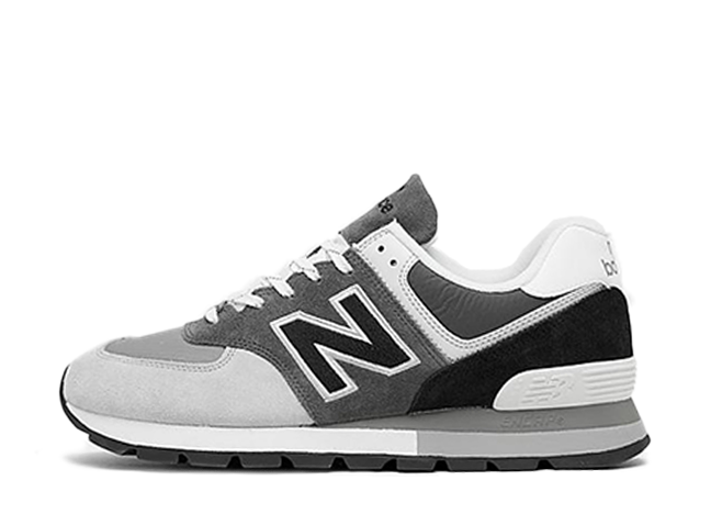New Balance 574 Rugged "Stealth" Black/Grey/White