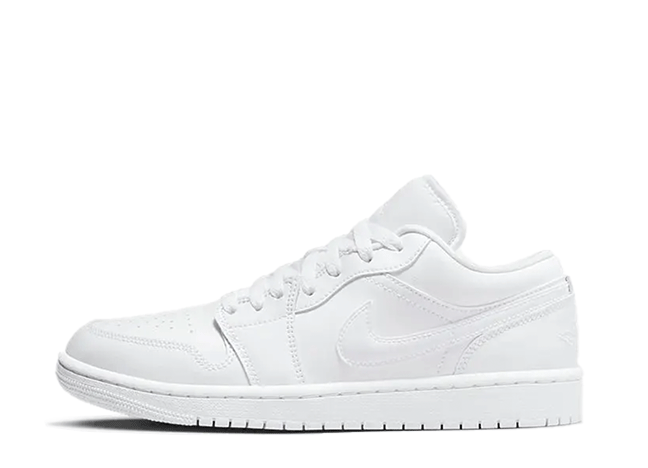 ナイキ ウィメンズ エアジョーダン1 ロー "トリプル ホワイト" ホワイト/ホワイト-ホワイト