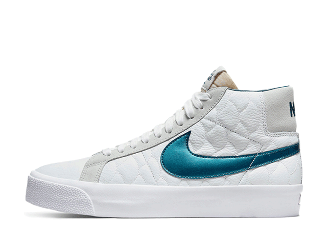Nike Sb Blazer Mid Ek "Nightshade" Summit White/Night Shade-White