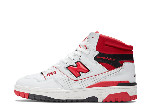 New Balance 650 WR "White/Red" White/Red
