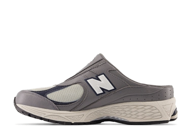 New Balance 2002R Mule "Grey/Navy" Grey/Navy