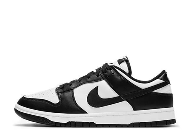 Nike Gs Dunk Low "White/Black" White/Black/White