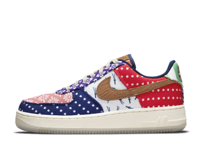 ナイキ ウィメンズ エアフォース 1 '07 Lv8 Resu "祭"