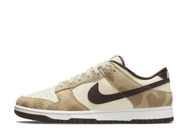 Nike Dunk Low Prm "Cheetah" Beach/Baroque Brown-Canvas-Sail