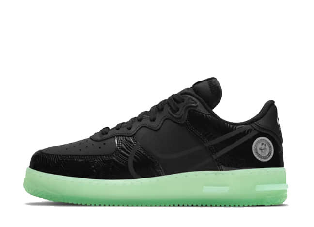 Nike Air Force 1 React Lv8 "Nba All-Star 2021" Black/Black-Barely Green