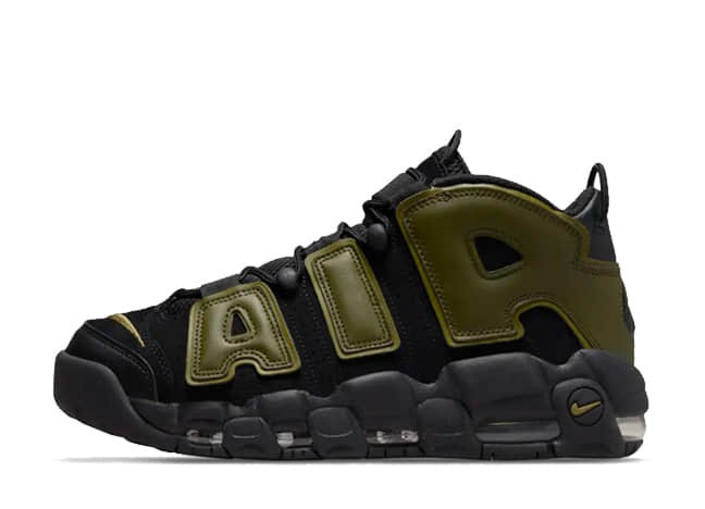 Nike Air More Uptempo '96 Black/Rough Green-Pilgrim-Black