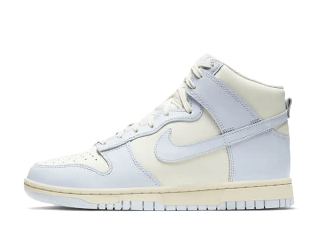 ナイキ ウィメンズ ダンク ハイ セイル/フットボール グレーペール アイボリー