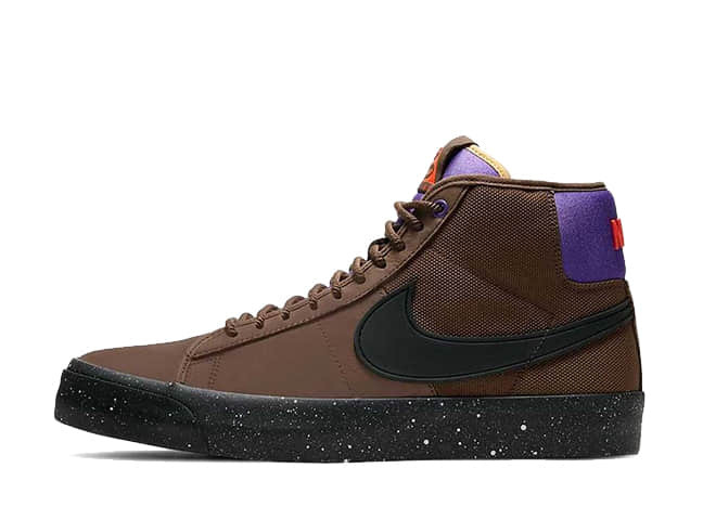ナイキ SB ブレーザー ミッド Gt Pro Qs "トレイル エンド ブラウン"