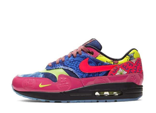 Nike Air Max 1 Prm "Chinese New Year" Game Royal/Laser Crimson-Black-Lemon Venom-Ghost Green-Watermelon