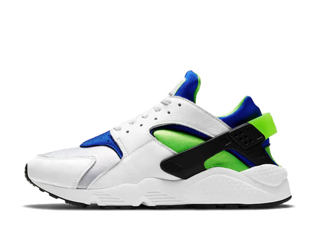 ナイキ エア ハラチ ホワイト/スクリーム グリーン-ロイヤル ブルー-ブラック