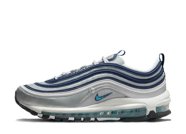 ナイキ エアマックス 97 Og メタリック シルバー/クロリン ブルー
