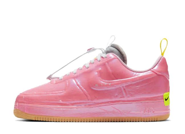 ナイキ エアフォース 1 エクスペリメンタル レーサー ピンク/アークティック パンチセイルオプティ イエロー