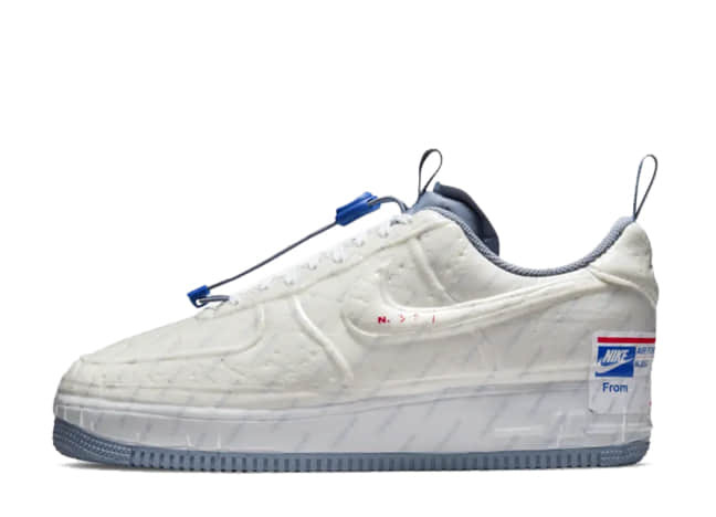 Nike Air Force 1 Low Experimental White/Ghost-Ashen Slate-Game Royal
