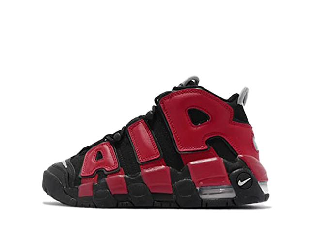 ナイキ エア モア アップテンポ Gs ブラック/レッド/ネイビー