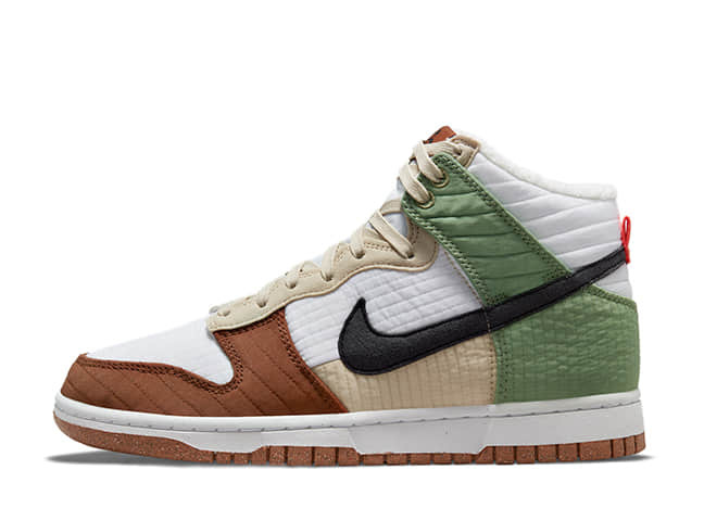 Nike Wmns Dunk High "Toasty" Toasty/Summit White/Oil Green/Rattan