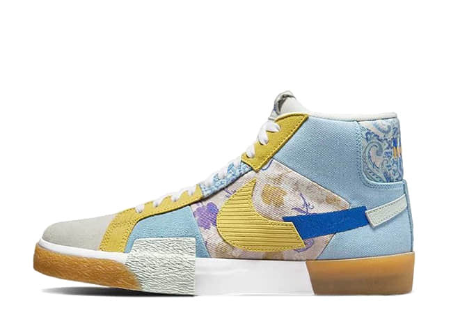 ナイキ SB ズーム ブレーザー ミッド エッジ "フローラル ペイズリー"