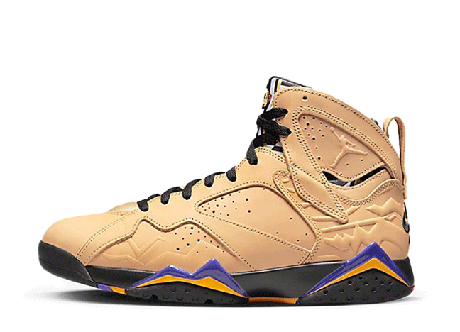 Nike Air Jordan 7 Se "Afrobeats" Vachetta Tan/Black-Taxi-Dark Concord