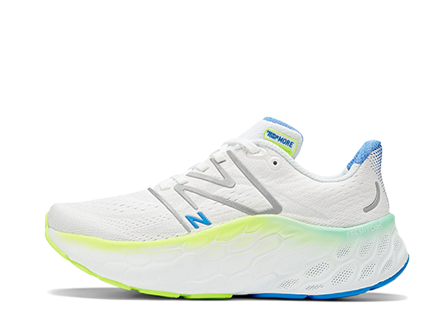 New Balance Wmns Fresh Foam X More v4 WT4 "White/Green" White/Green