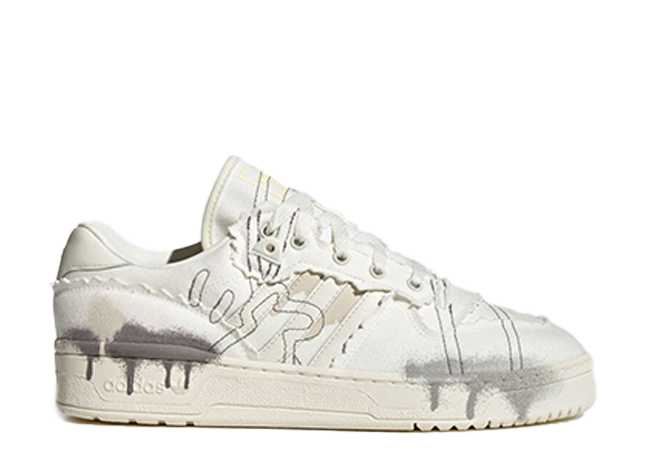adidas Rivalry Low "Off White/Off White/Core Black"