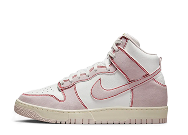 ナイキ ダンク ハイ 1985 "ベアリーローズ"ホワイト/ベアリー ローズ-セイル