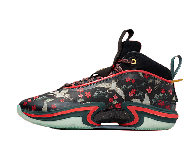 八村塁 x ナイキ エアジョーダン36 Pf "サクラ" ブラック