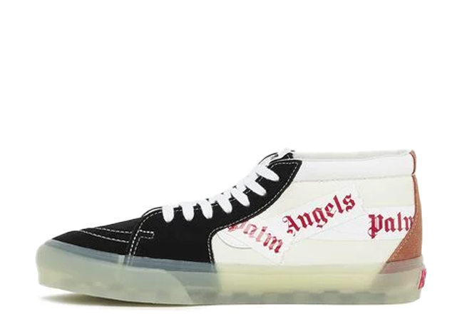 Palm Angels × Vans Sk8-Mid VLT Lx "Black" Black/Chipmunk