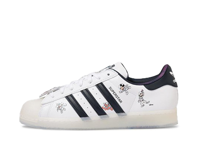 ディズニー × アディダス スーパースター "フットウェアー ホワイト" フットウェアホワイト/ブラック