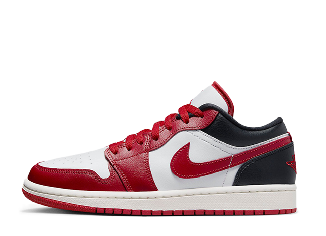 ナイキ ウィメンズ エアジョーダン1 ロー "ジムレッド" レッド/ブラック