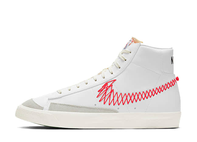 Nike Blazer Mid '77 Vintage "Spring Festival" White/Sail-Summit White-Bright Crimson