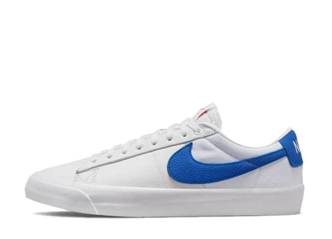 ナイキ SB ズーム ブレーザー ロー プロ Gt Iso "オレンジ レーベル" ホワイト/バーシティ ロイヤルホワイト