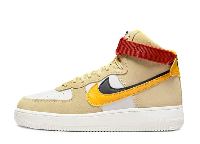 ナイキ ウィメンズ エアフォース1 ハイ Se 82 "セサミ"