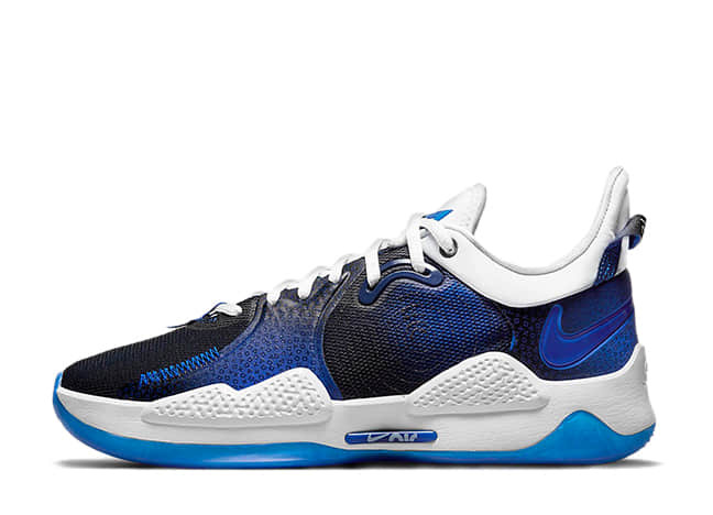 ナイキ Pg 5 "プレイステーション 5" レーサー ブルー/マルチカラーレーザー ブルーディープ ロイヤル ブルーピュア プラチナ