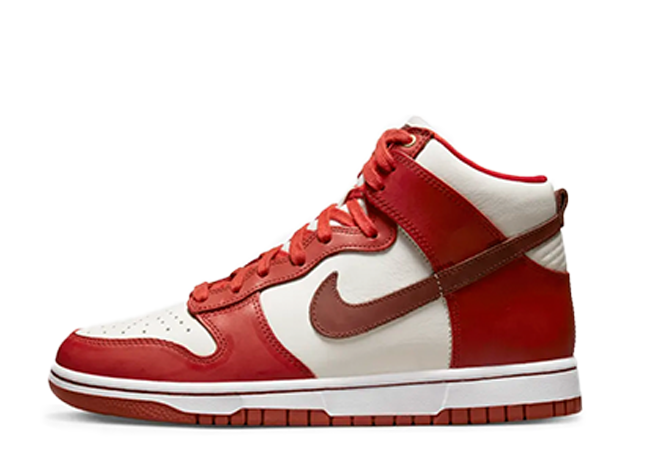 ナイキ ウィメンズ ダンク ハイ LXX "シナバー" シナバー/マーズストーン/セイル/ホワイト