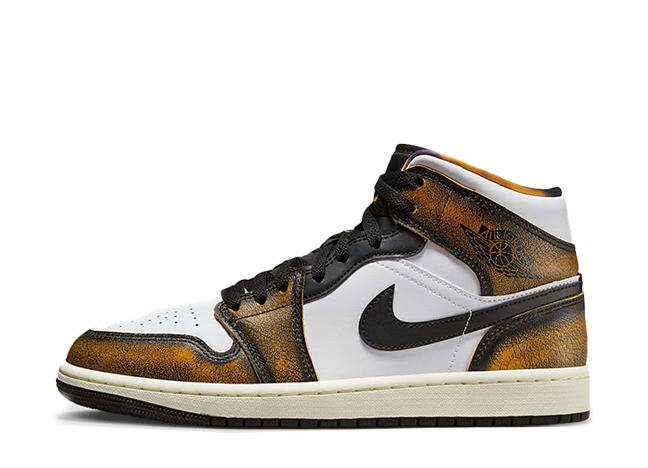 ナイキ エアジョーダン1 ミッド "ウェア アウェイ" ブラック/ホワイト オニキス-ホワイト-セイル