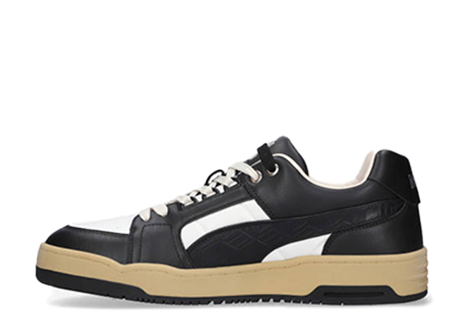 エムシーエム × プーマ ストリップストーム Lo コート ブラック