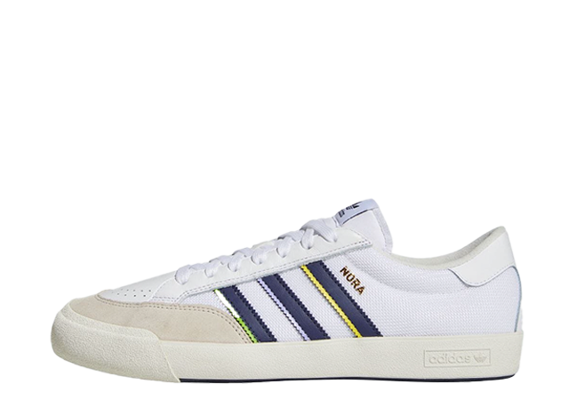 Nora Vasconcellos x adidas Nora "White/Navy" Cloud White/Shadow Navy/Gold Metallic