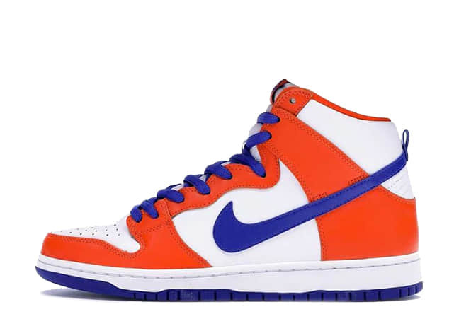 Nike SB Dunk High Trd Qs Safety Orange/Hyper Blue-White