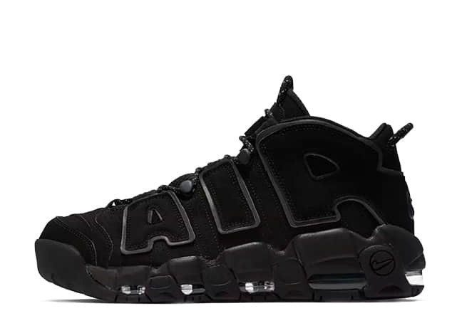 Nike Air More Uptempo Black/Black-Black