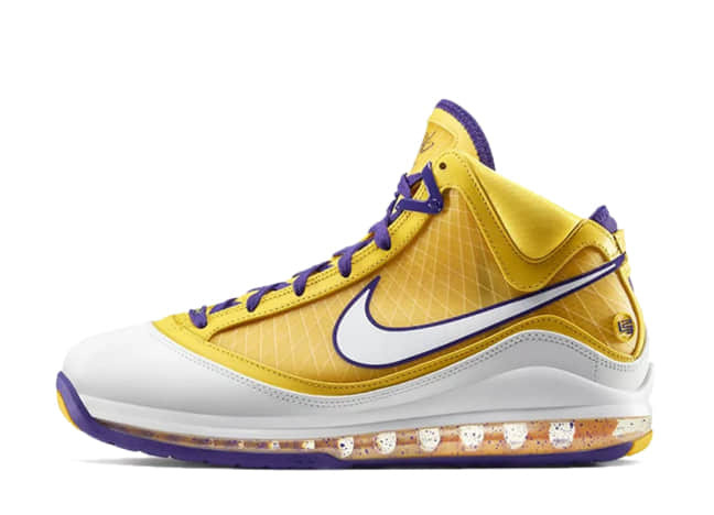 Nike Lebron 7 "Lakers" Court Purple/White-Amarillo
