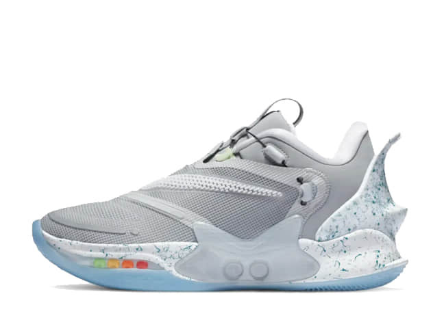 ナイキ アダプト Bb 2.0 "マグ" ウルフグレー/ホワイトライト アクア