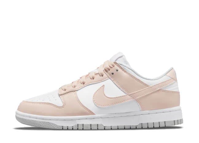 ナイキ ウィメンズ ダンク ロー "ネクスト ネイチャー" ホワイト/ペール コーラル