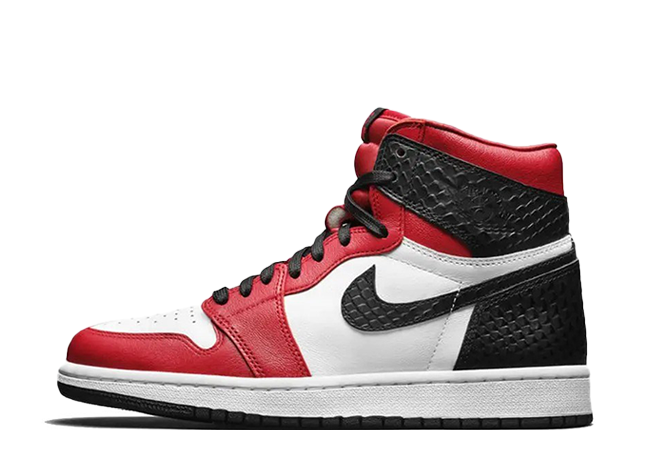 Nike Wmns Air Jordan 1 Retro High Og "Satin Snake" Gym Red/White-Black