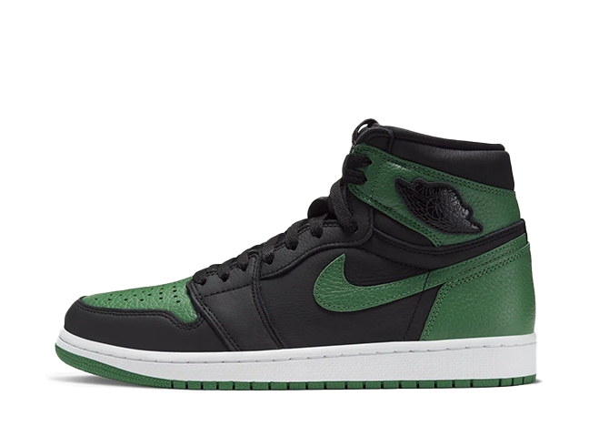 ナイキ エア ジョーダン 1 レトロ ハイ Og ブラック/ホワイトパイン グリーンジム レッド