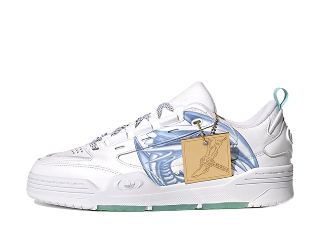 YU-GI-OH! × adidas collabo collection ADI2000 "Blue Eyes White Dragon" White/Bold Blue