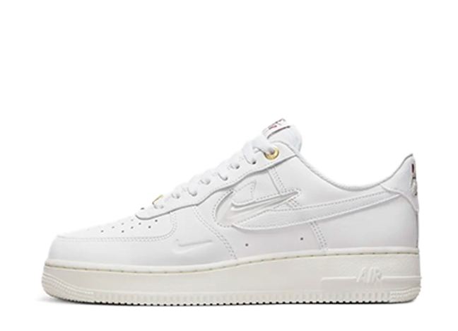ナイキ エアフォース1 ロー "ジョイン フォース" ホワイト/セイル/チーム レッド