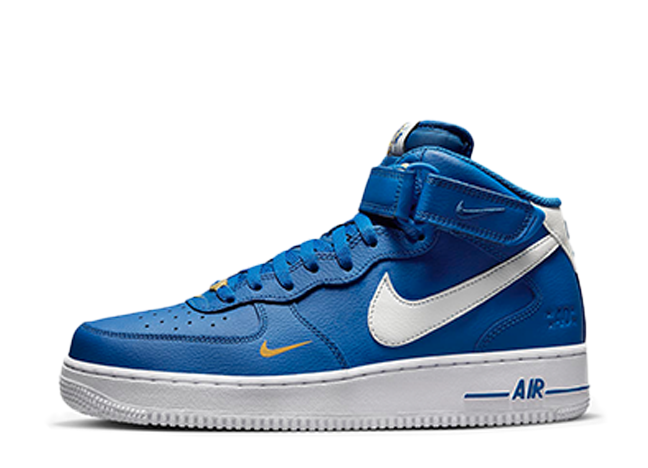 ナイキ エアフォース1 ミッド 40th アニバーサリー "ロイヤルブルー/ホワイト"