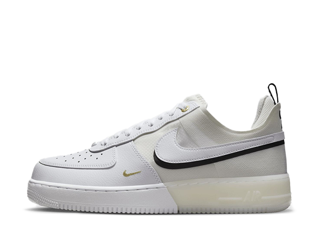 ナイキ エアフォース1 ロー リアクト "ホワイト/ホワイト-セイル-ブラック"