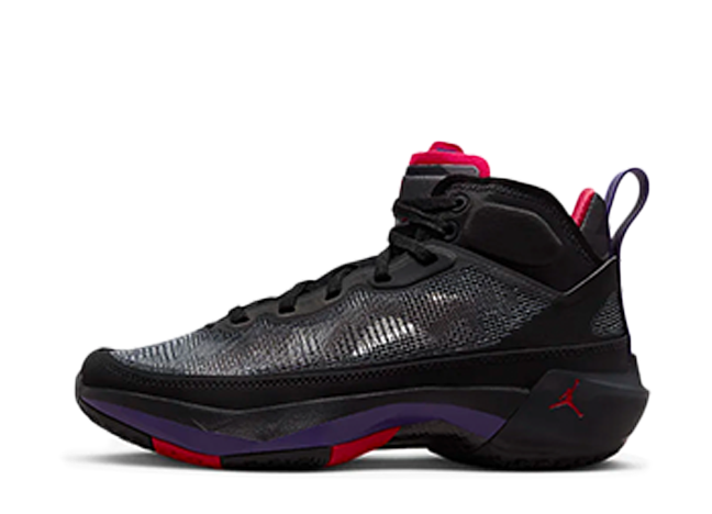Nike Gs Air Jordan 37 "Black/Club Purple/True Red"