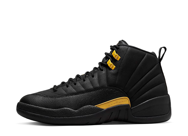 ナイキ エアジョーダン12 "ブラックタクシー" ブラック/ゴールド